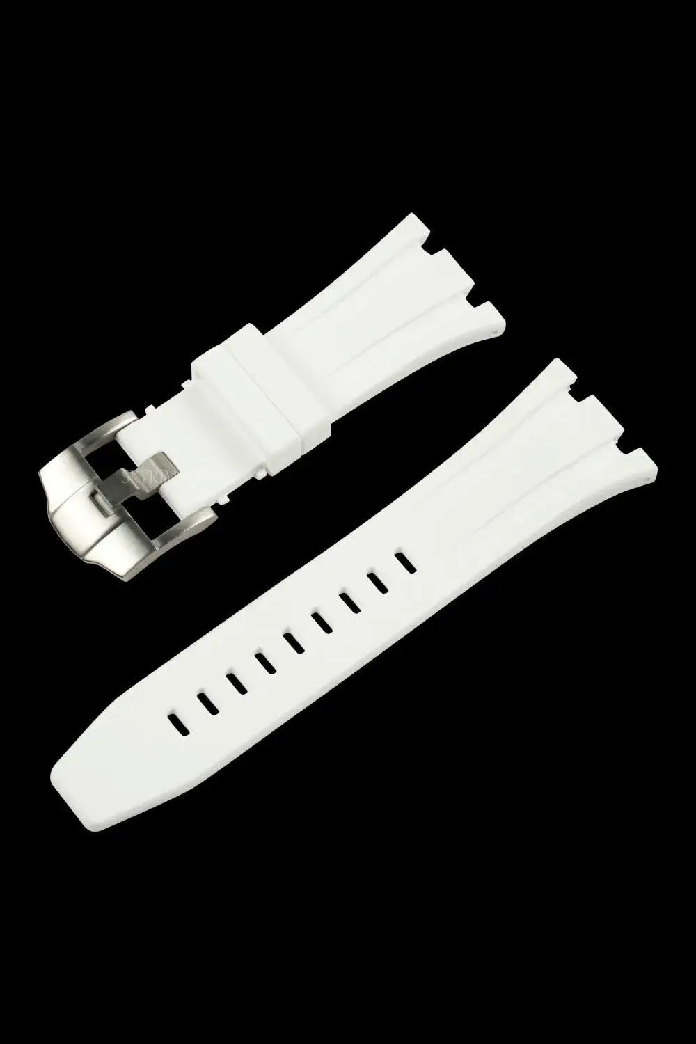 Royal Oak Rubber Strap - Silver Buckle by SKYRIM SEIKOMOD